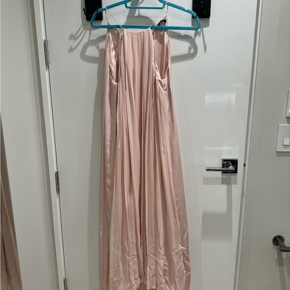 Silk pleated Tibi dress